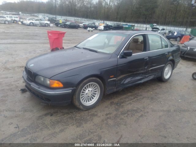 WBADN6331XGM60701 - 1999 BMW 540 I AUTOMATIC Blue photo 2