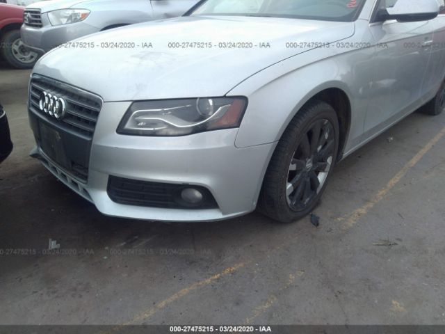 WAUEFAFL4BN002672 - 2011 AUDI A4 PREMIUM PLUS Silver photo 6