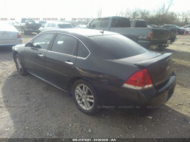 2G1WC5E33D1220222 - 2013 CHEVROLET IMPALA LTZ Gray photo 3