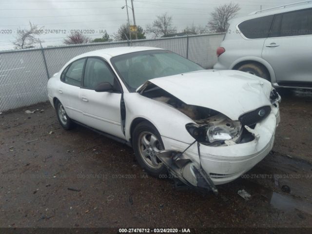 1FAFP55U04A177667 - 2004 FORD TAURUS SES White photo 1