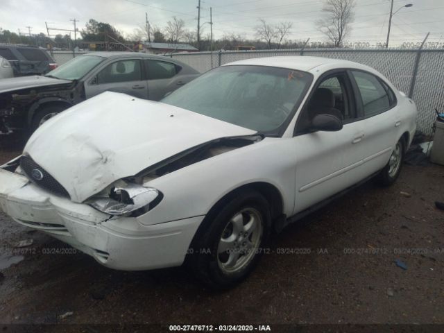 1FAFP55U04A177667 - 2004 FORD TAURUS SES White photo 2