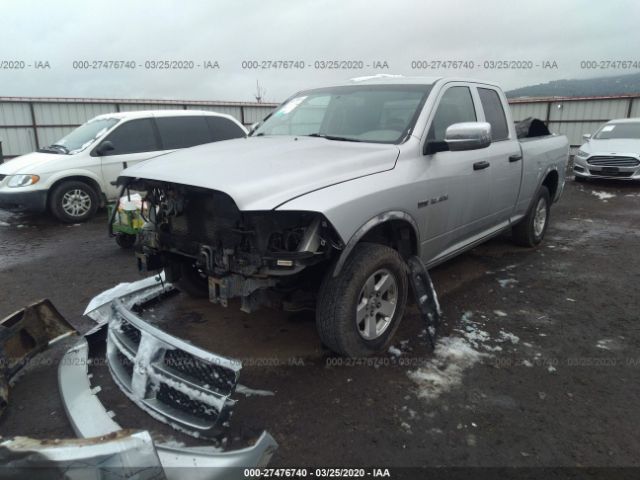 1D3HV18T59S731024 - 2009 DODGE RAM 1500  Silver photo 2