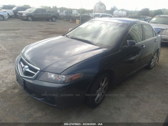 JH4CL96804C044573 - 2004 ACURA TSX  Gray photo 2