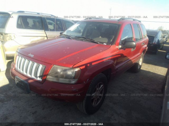 1J4GX48S04C140748 - 2004 JEEP GRAND CHEROKEE LAREDO/COLUMBIA/FREEDOM 红色 照片 2
