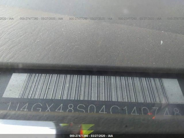 1J4GX48S04C140748 - 2004 JEEP GRAND CHEROKEE LAREDO/COLUMBIA/FREEDOM 红色 照片 9