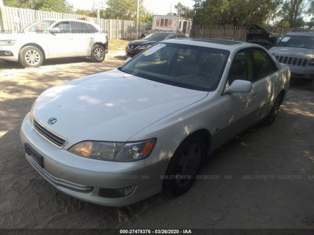 JT8BF28G910321278 - 2001 LEXUS ES 300 White photo 2