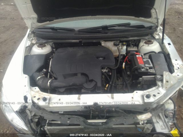 1G1ZC5E10BF215559 - 2011 CHEVROLET MALIBU 1LT White photo 10