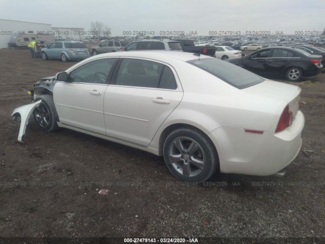 1G1ZC5E10BF215559 - 2011 CHEVROLET MALIBU 1LT White photo 3