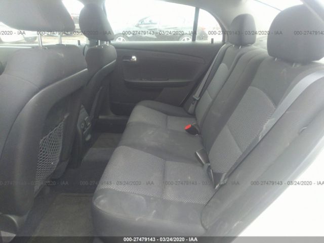 1G1ZC5E10BF215559 - 2011 CHEVROLET MALIBU 1LT White photo 8