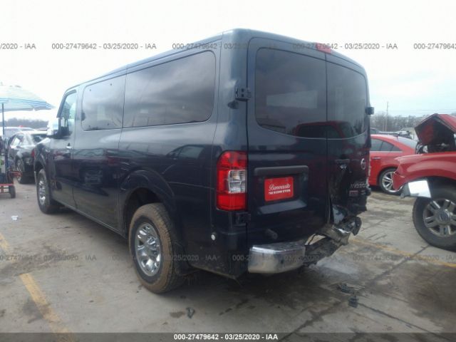 5BZAF0AA7FN852514 - 2015 NISSAN NV 3500/S/SV/SL Navy photo 3