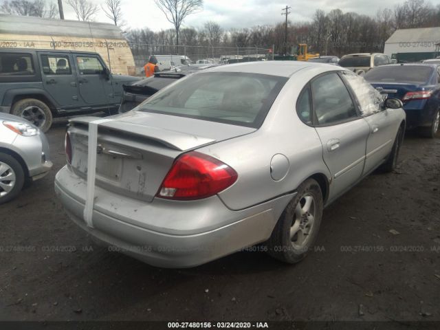 1FAFP55SX3G239473 - 2003 FORD TAURUS SES Silver photo 4