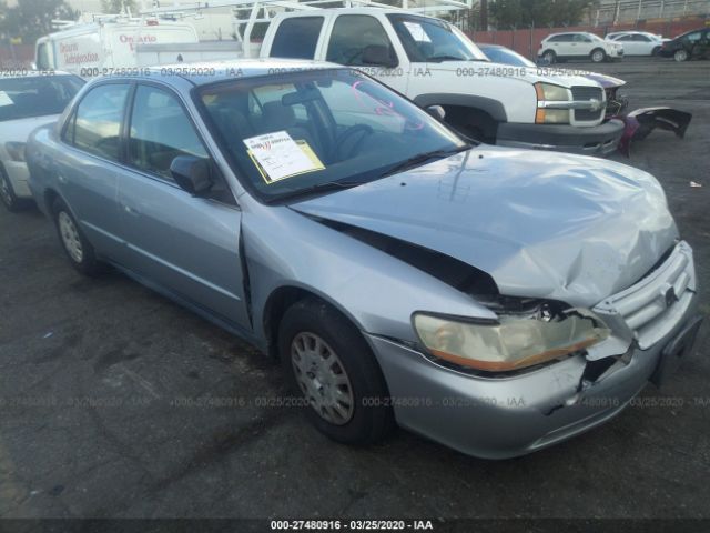 1HGCF86672A060846 - 2002 HONDA ACCORD VALUE Silver photo 1