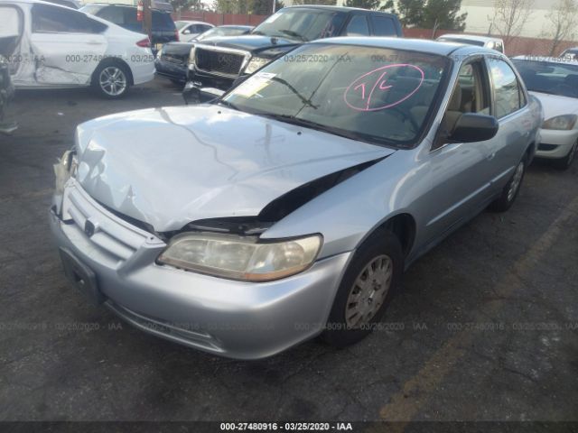 1HGCF86672A060846 - 2002 HONDA ACCORD VALUE Silver photo 2