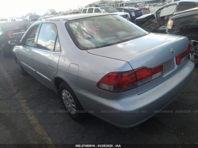 1HGCF86672A060846 - 2002 HONDA ACCORD VALUE Silver photo 3