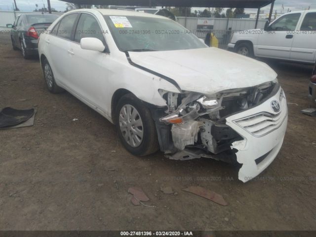 4T4BF3EK5AR023109 - 2010 TOYOTA CAMRY SE/LE/XLE White photo 1