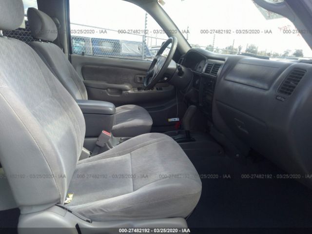 5TEGN92NX1Z737253 - 2001 TOYOTA TACOMA DOUBLE CAB PRERUNNER Silver photo 5