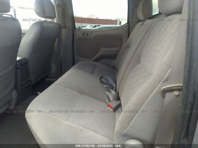 5TEGN92NX1Z737253 - 2001 TOYOTA TACOMA DOUBLE CAB PRERUNNER Silver photo 8