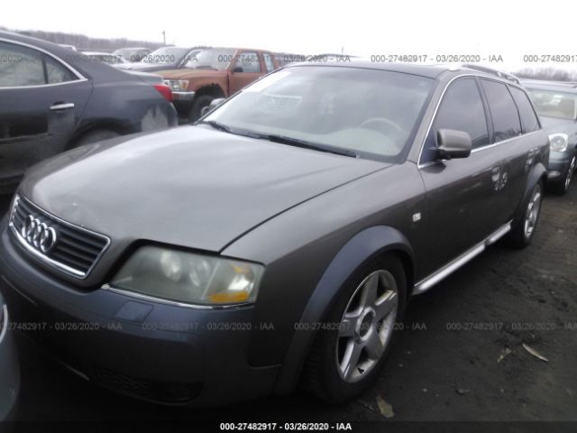 WA1YD64B52N073788 - 2002 AUDI ALLROAD  Brown photo 2