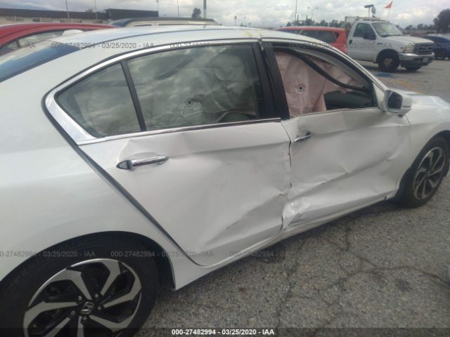 1HGCR2F97GA215112 - 2016 HONDA ACCORD EXL White photo 6