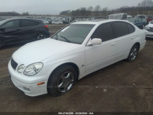 JT8BD68S8Y0103022 - 2000 LEXUS GS 300 White photo 2