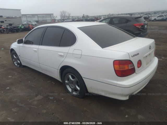 JT8BD68S8Y0103022 - 2000 LEXUS GS 300 White photo 3