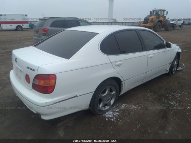 JT8BD68S8Y0103022 - 2000 LEXUS GS 300 White photo 4