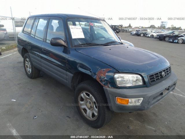 JT3HP10V7X7132890 - 1999 TOYOTA RAV4  Blue photo 1