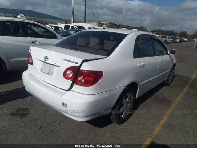 1NXBR32E35Z389351 - 2005 TOYOTA COROLLA CE/LE/S White photo 4