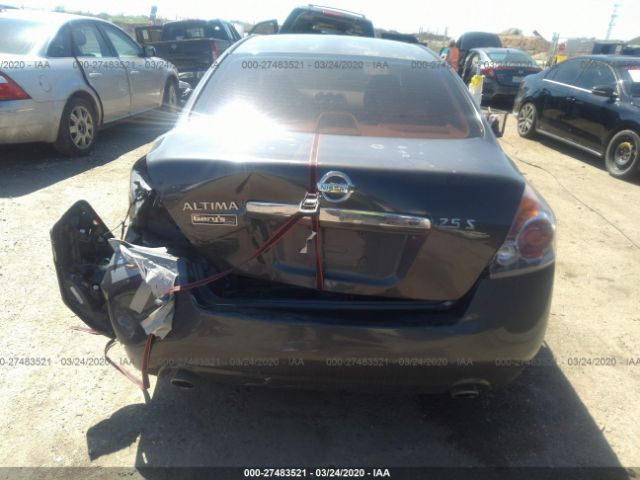 1N4AL21E89N410018 - 2009 NISSAN ALTIMA 2.5/2.5S Gray photo 6