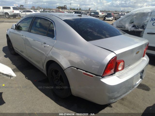 1G1ZH57B29F121961 - 2009 CHEVROLET MALIBU 1LT 银色 照片 3