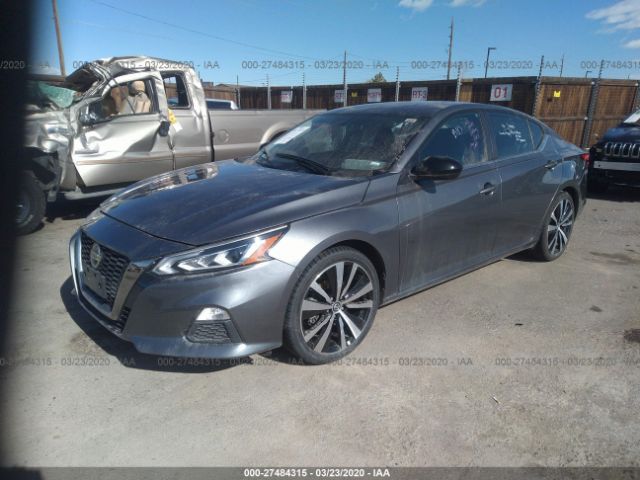 1N4BL4CV1KC120637 - 2019 NISSAN ALTIMA SR Gray photo 2