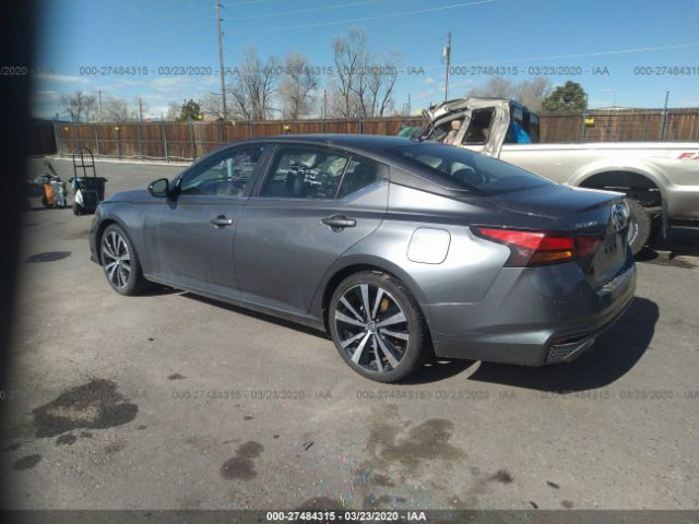 1N4BL4CV1KC120637 - 2019 NISSAN ALTIMA SR Gray photo 3