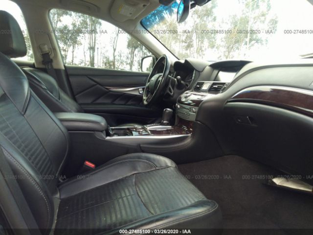 JN1BY1AP5BM321145 - 2011 INFINITI M37  Black photo 5