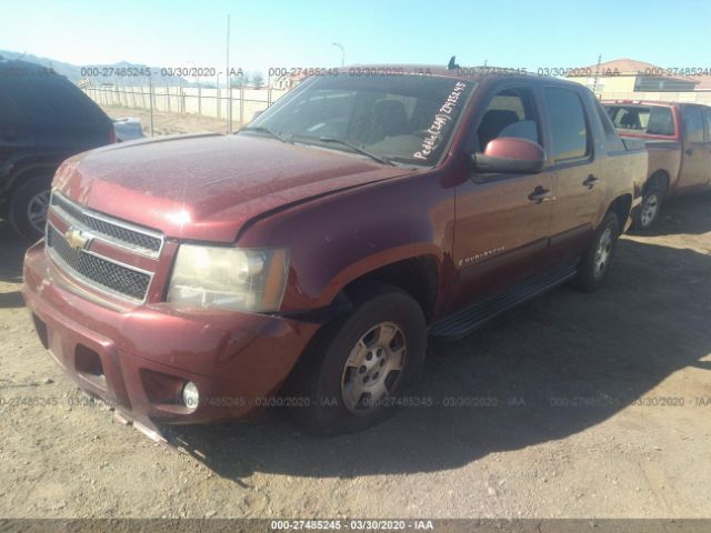 3GNEC12J28G149100 - 2008 CHEVROLET AVALANCHE C1500 Maroon photo 2