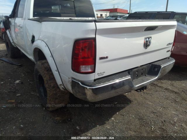 3C6UD5DL3CG105985 - 2012 DODGE RAM 2500 SLT White photo 3