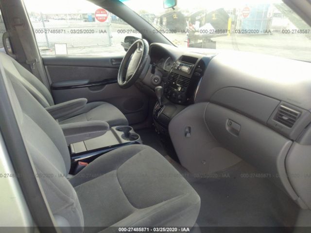 5TDZA23C24S090325 - 2004 TOYOTA SIENNA CE/LE Silver photo 5