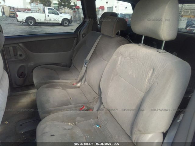 5TDZA23C24S090325 - 2004 TOYOTA SIENNA CE/LE Silver photo 8