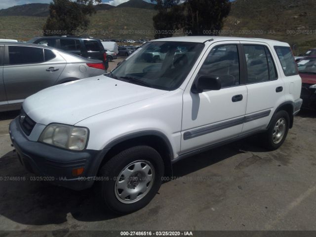 JHLRD28461S004481 - 2001 HONDA CR-V LX White photo 2