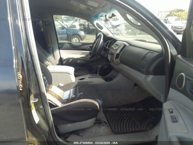 5TELU42N45Z041577 - 2005 TOYOTA TACOMA DOUBLE CAB 黑色 照片 5
