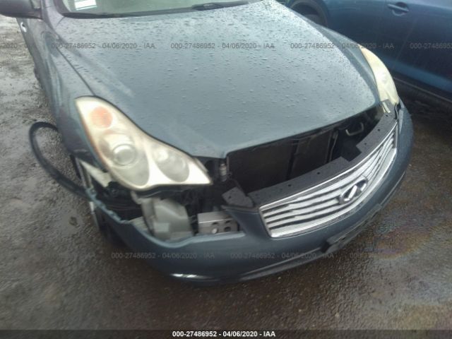 JNKAJ09E78M305238 - 2008 INFINITI EX35 JOURNEY Blue photo 6