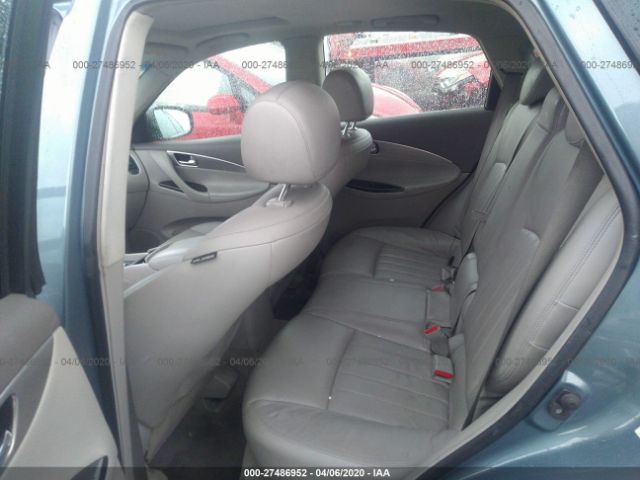 JNKAJ09E78M305238 - 2008 INFINITI EX35 JOURNEY Blue photo 8