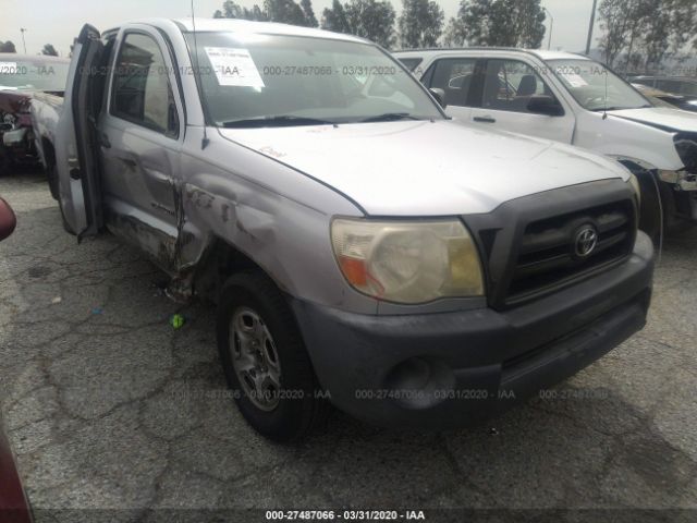 5TETX22N85Z095802 - 2005 TOYOTA TACOMA ACCESS CAB ვერცხლისფერი ფოტო 1