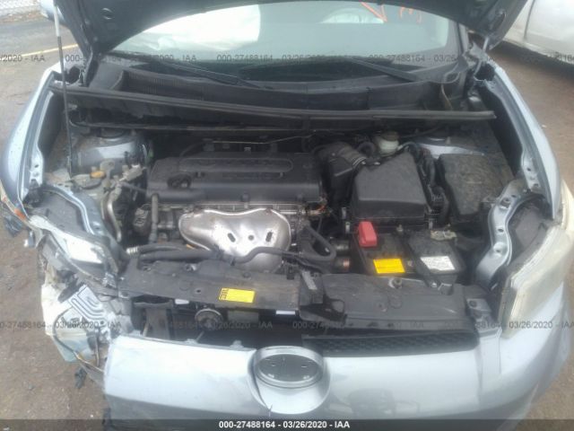 JTLZE4FE7B1123184 - 2011 TOYOTA SCION XB Gray photo 10
