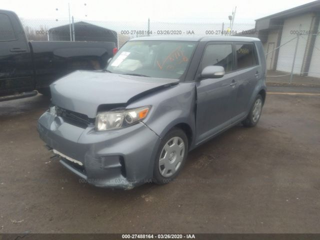 JTLZE4FE7B1123184 - 2011 TOYOTA SCION XB Gray photo 2