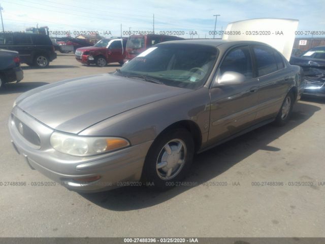 1G4HR54K1YU211886 - 2000 BUICK LESABRE LIMITED Gold photo 2