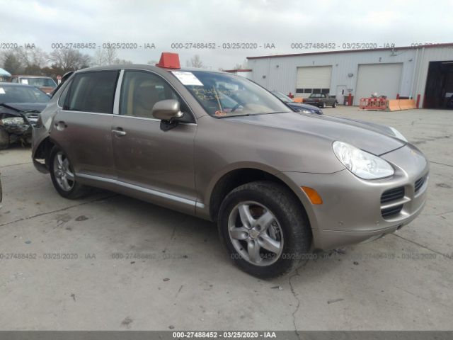 WP1AB29P15LA61744 - 2005 PORSCHE CAYENNE S Gold photo 1