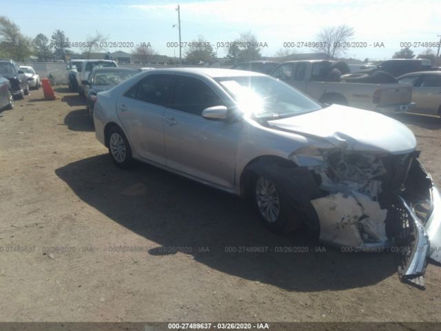 4T1BF1FK8CU119980 - 2012 TOYOTA CAMRY SE/LE/XLE Silver photo 1