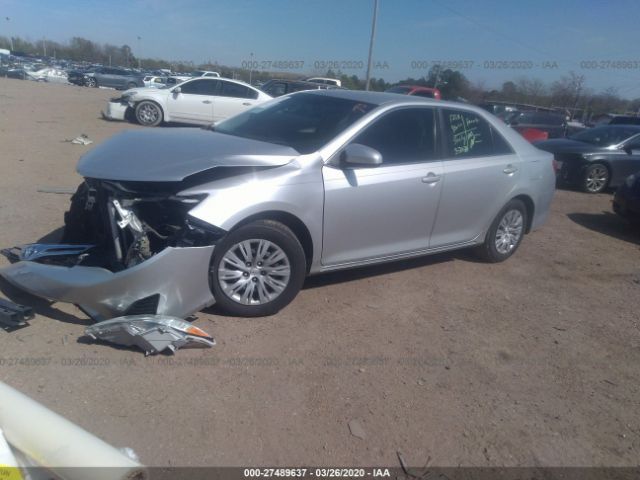 4T1BF1FK8CU119980 - 2012 TOYOTA CAMRY SE/LE/XLE Silver photo 2