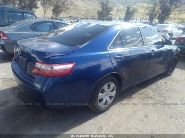 4T4BE46KX9R058943 - 2009 TOYOTA CAMRY SE/LE/XLE 蓝色 照片 4