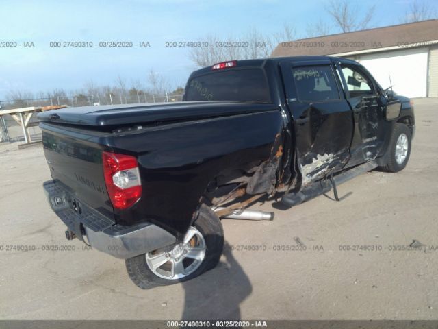 5TFDW5F10EX330281 - 2014 TOYOTA TUNDRA CREWMAX SR5 Black photo 4